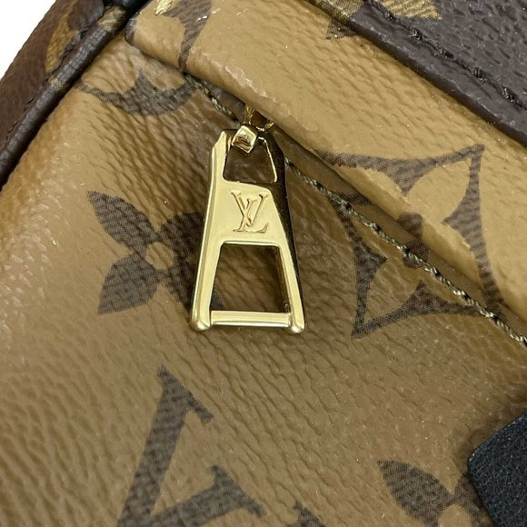 Louis Vuitton - LV Palm Springs PM - Brown / Tan Monogram Backpack - Picture 7 of 11